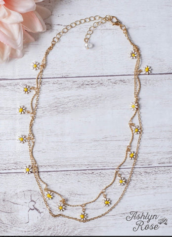 Gilded Blooms Necklace