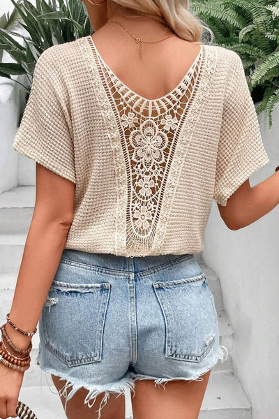 Frenchy Back Top