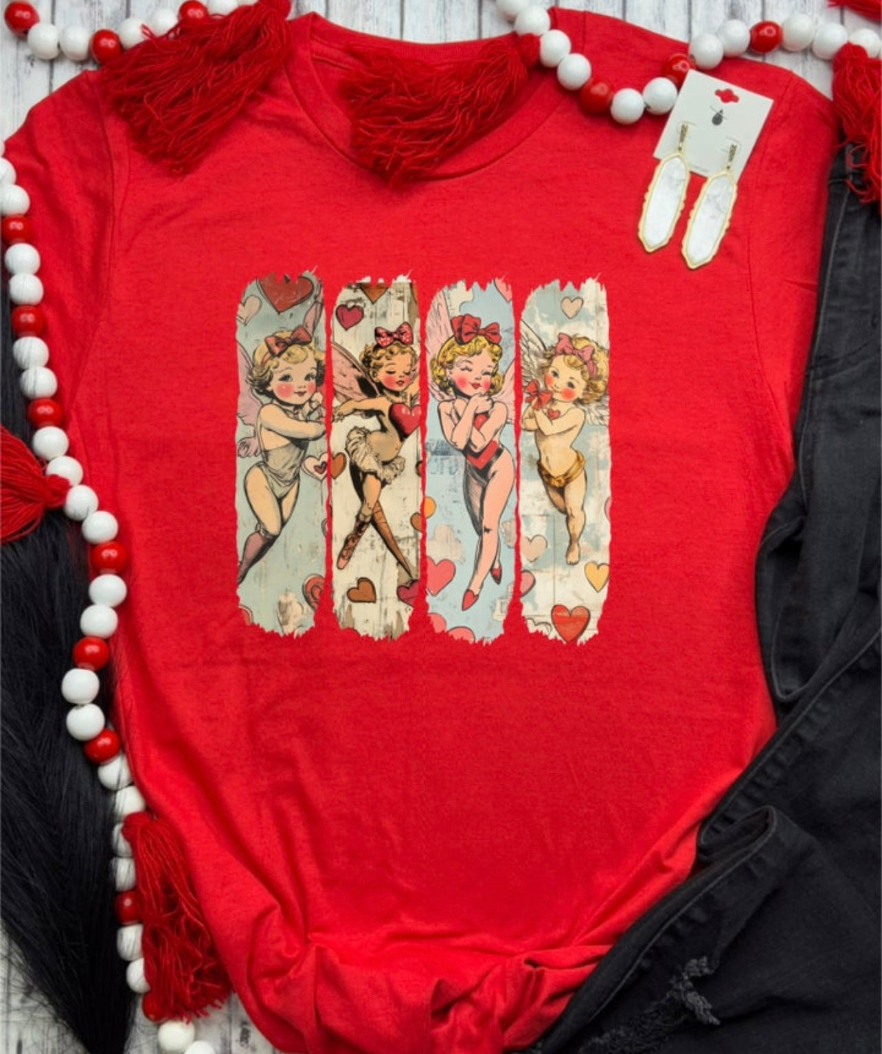 Valentines Angels Tee