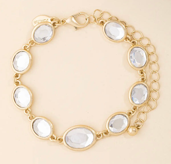 Bezel Stone Bracelet