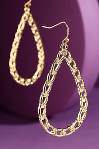 Chain Teardrop Earrings