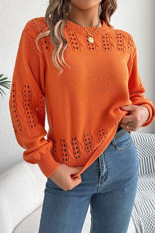 Persimmon Pretty Top