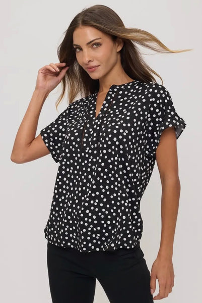 Midnight Confetti Top