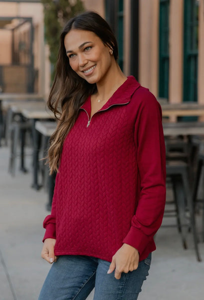 Quarter Zip Pullover