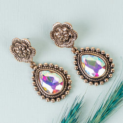 Squash Crystal Earrings
