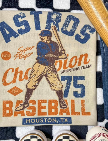 Vintage Astros Tee