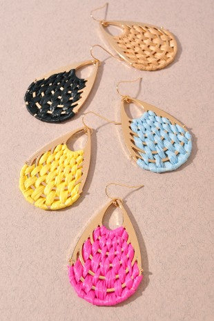Weaved Color Earrings