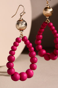 Ball And Bead Earrings