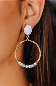 Moon Rock Earrings