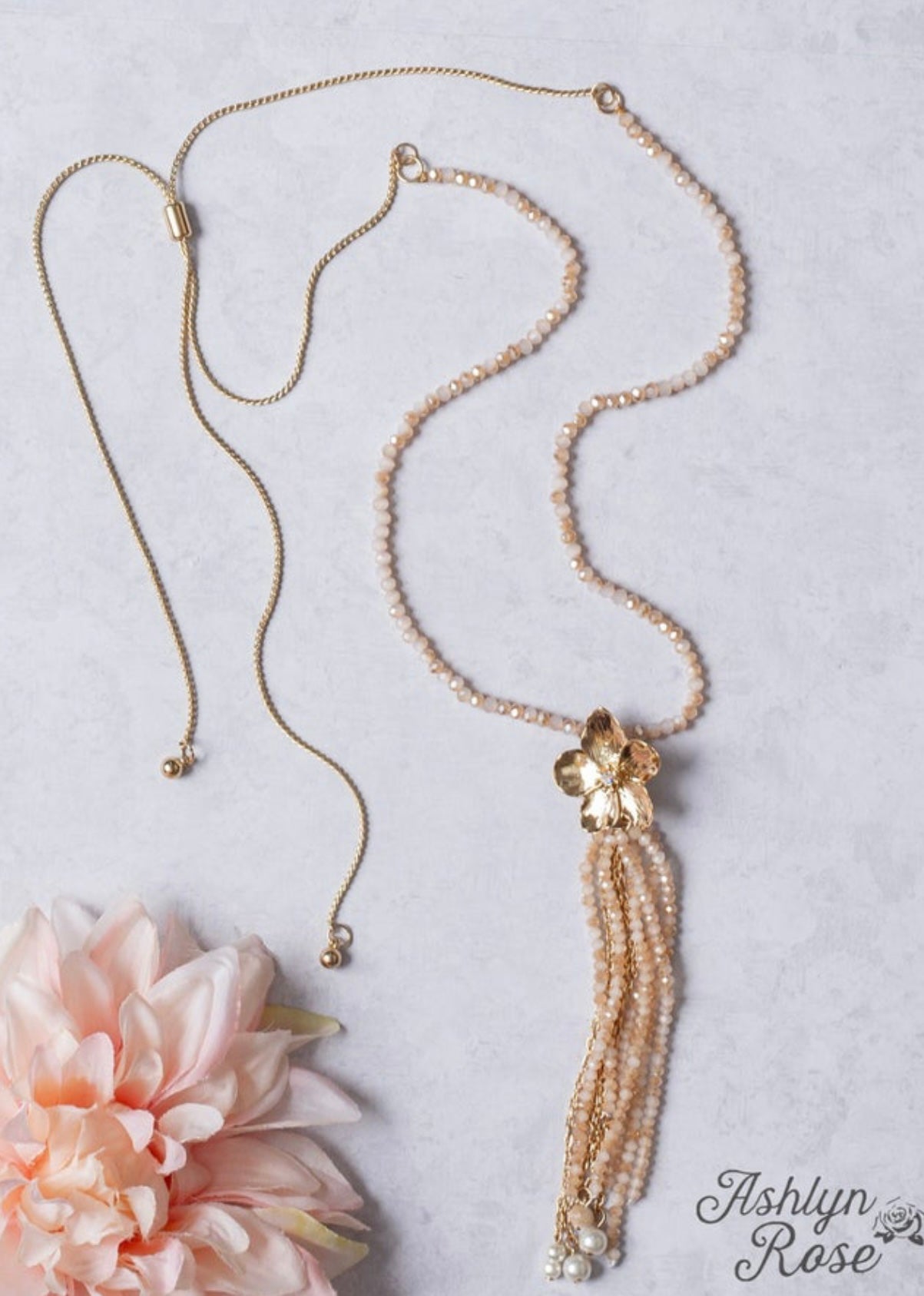 Flower Of Gold Necklace